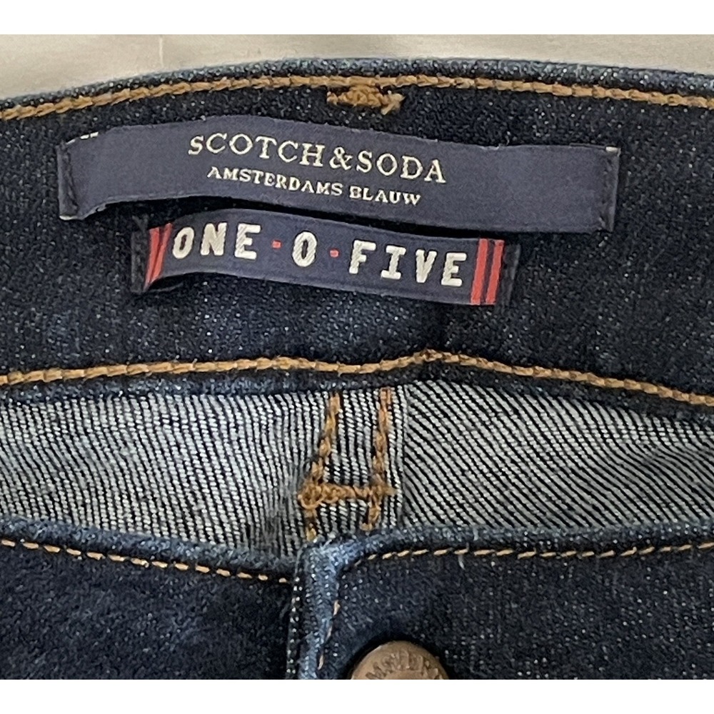 Scotch & Soda Dark Blue Jeans 31/32 Womens La Parisienne‎ Skinny Denim - Picture 9 of 16